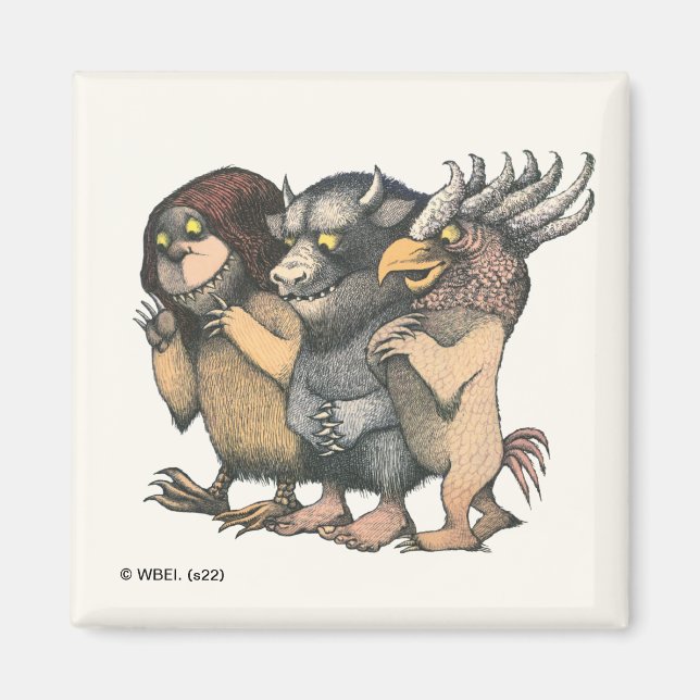 Where the Wild Things Are | Creatures Magnet (Front)