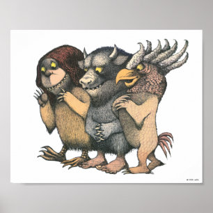 Where the Wild Things Are   Creatures Poster