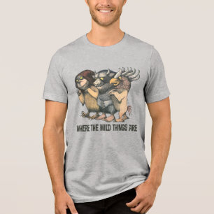 Where the Wild Things Are Creatures Tri-Blend Shirt