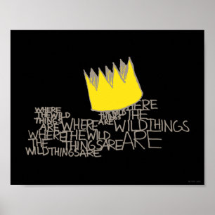 Where the Wild Things Are   Crown Poster
