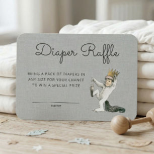 Where the Wild Things Are - Diaper Raffle Insert