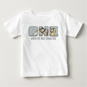 Where the Wild Things Are First Birthday Baby T-Shirt