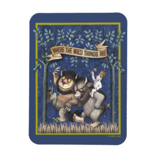 Where the Wild Things Are Graphic Magnet