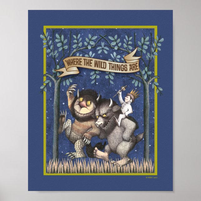 Where the Wild Things Are Graphic Poster (Front)