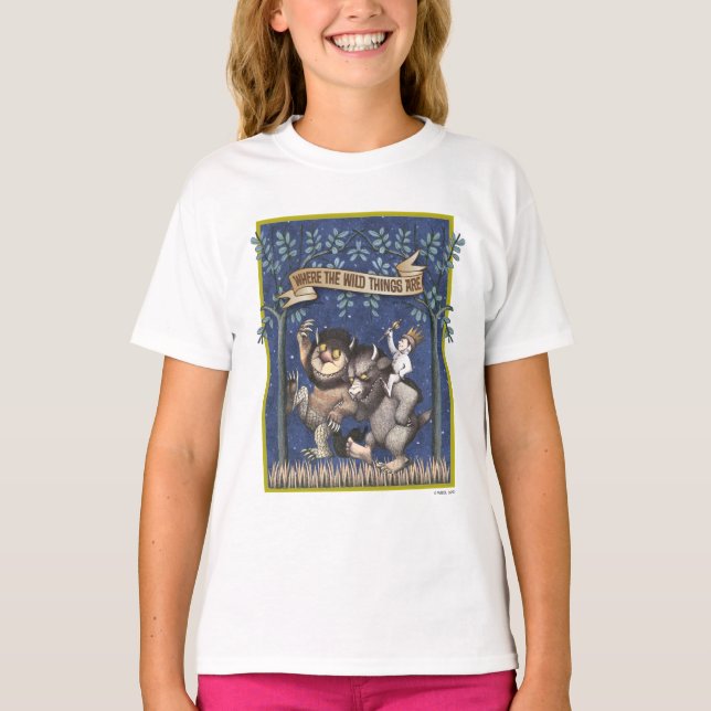 Where the Wild Things Are Graphic T-Shirt (Front)