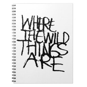 Where the Wild Things Are Handwritten Notebook