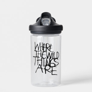 Where the Wild Things Are Handwritten Water Bottle