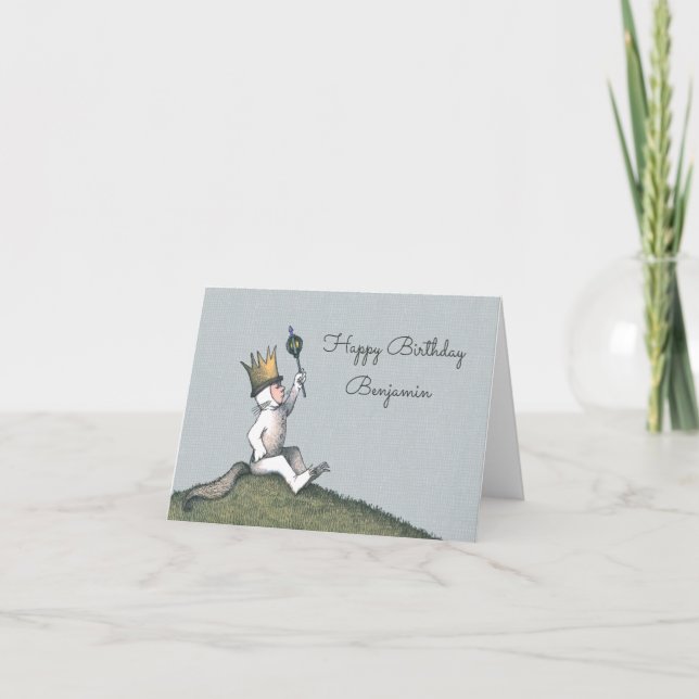 Where the Wild Things Are | Happy Birthday Card (Front)