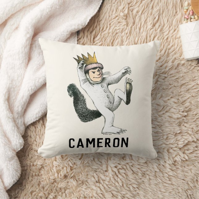 Where the Wild Things Are | Max | Add Your Name Cushion (Blanket)