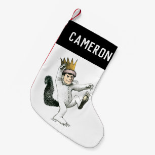Where the Wild Things Are   Max   Add Your Name Small Christmas Stocking