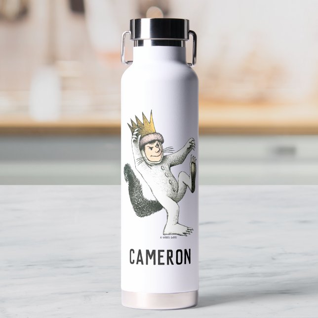 Where the Wild Things Are | Max | Add Your Name Water Bottle (Creator Uploaded)