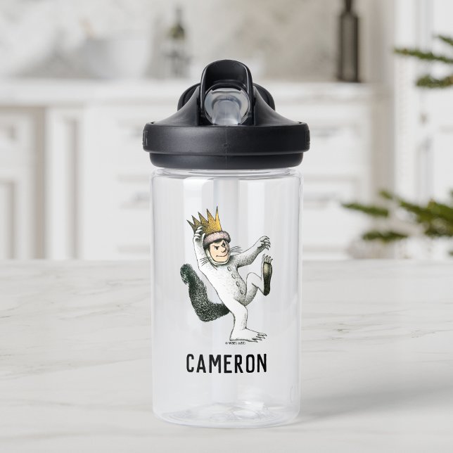 Where the Wild Things Are | Max | Add Your Name Water Bottle (Creator Uploaded)