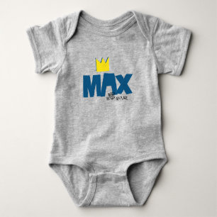 Where the Wild Things Are   Max and Crown Baby Bodysuit