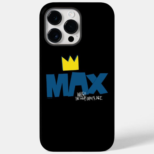 Where the Wild Things Are | Max and Crown Case-Mate iPhone Case (Back)
