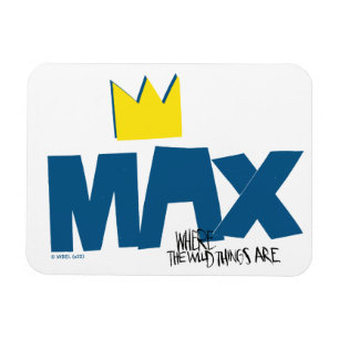 Where the Wild Things Are Max and Crown Magnet