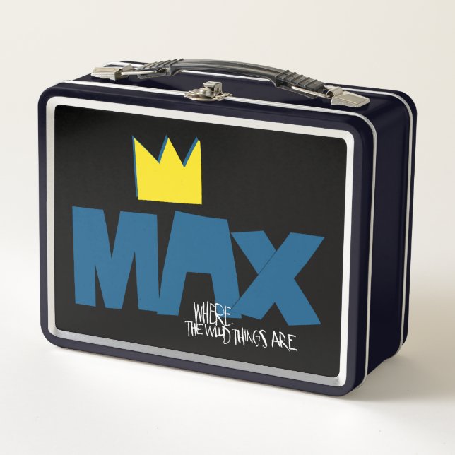 Where the Wild Things Are | Max and Crown Metal Lunch Box (Front)