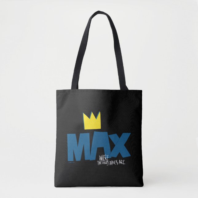 Where the Wild Things Are | Max and Crown Tote Bag (Front)