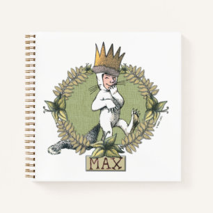 Where the Wild Things Are Max Badge Notebook
