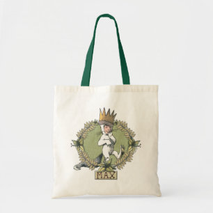 Where the Wild Things Are   Max Badge Tote Bag