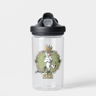 Where the Wild Things Are   Max Badge Water Bottle