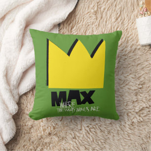 Where the Wild Things Are Max & Crown Cushion