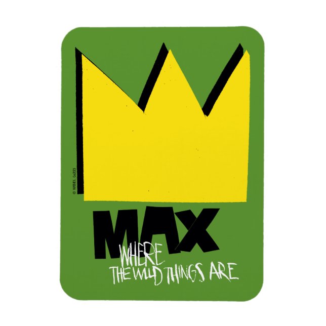 Where the Wild Things Are | Max & Crown Magnet (Vertical)