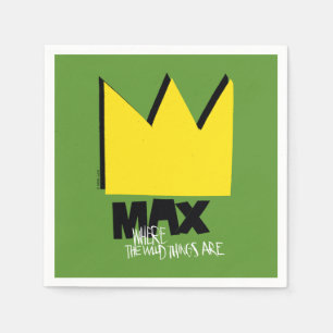 Where the Wild Things Are   Max & Crown Napkin