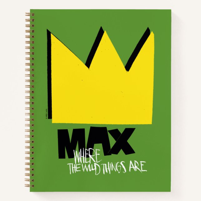 Where the Wild Things Are | Max & Crown Notebook (Front)