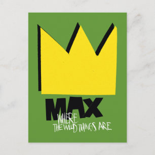 Where the Wild Things Are   Max & Crown Postcard