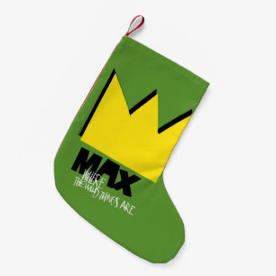 Where the Wild Things Are   Max & Crown Small Christmas Stocking