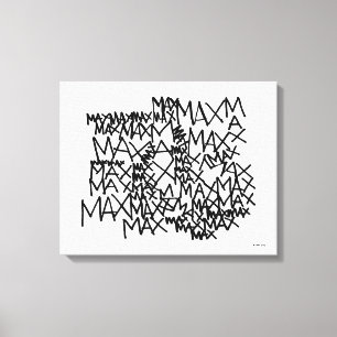 Where the Wild Things Are   Max Repeated Canvas Print