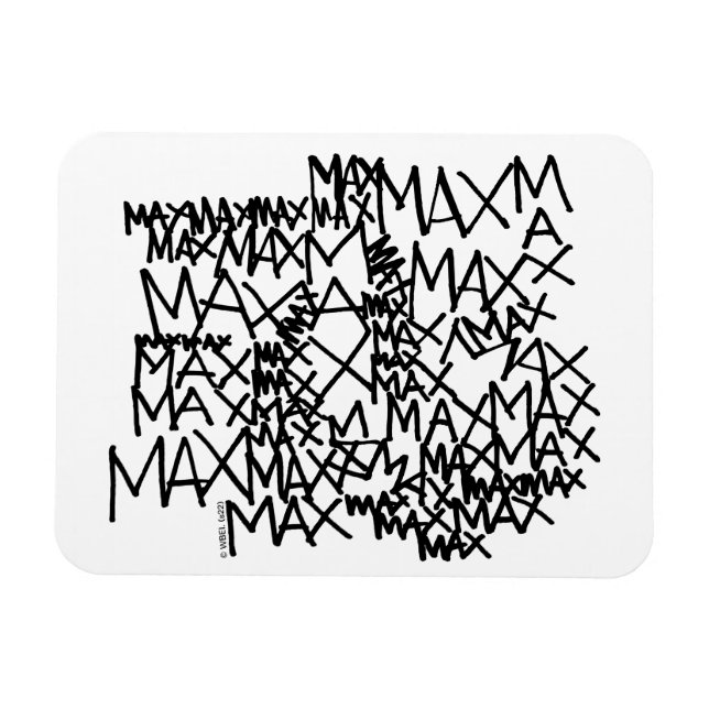 Where the Wild Things Are | Max Repeated Magnet (Horizontal)