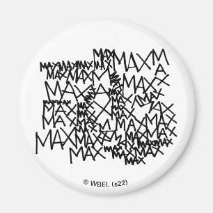 Where the Wild Things Are Max Repeated Magnet