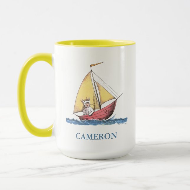 Where the Wild Things Are | Max Sailing | Add Name Mug (Left)