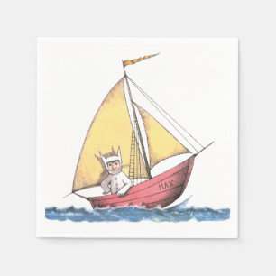 Where the Wild Things Are Max Sailing Napkin