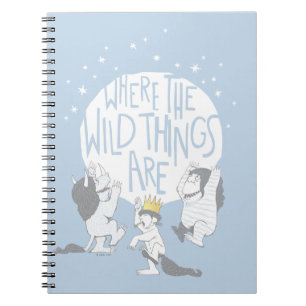 Where The Wild Things Are   Moon & Stars Notebook