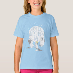 Where The Wild Things Are   Moon & Stars T-Shirt