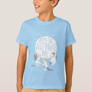 Where The Wild Things Are Moon & Stars T-Shirt