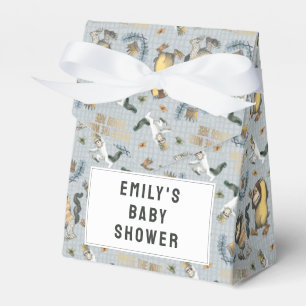 Where the Wild Things Are Pattern Baby Shower Favour Box