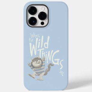 Where the Wild Things Are Quote - Blue Case-Mate iPhone 14 Pro Max Case