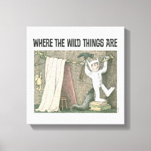 Where The Wild Things Are   Scene 1 Canvas Print