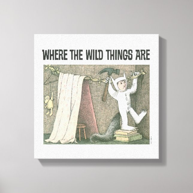 Where The Wild Things Are | Scene 1 Canvas Print (Front)