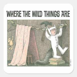 Where The Wild Things Are   Scene 1 Square Sticker
