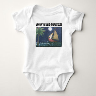 Where The Wild Things Are Scene 2 Baby Bodysuit