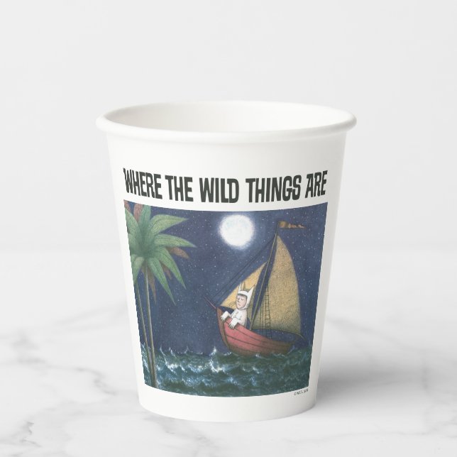 Where The Wild Things Are | Scene 2 Paper Cups (Front)