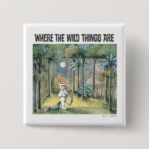 Where The Wild Things Are   Scene 4 15 Cm Square Badge