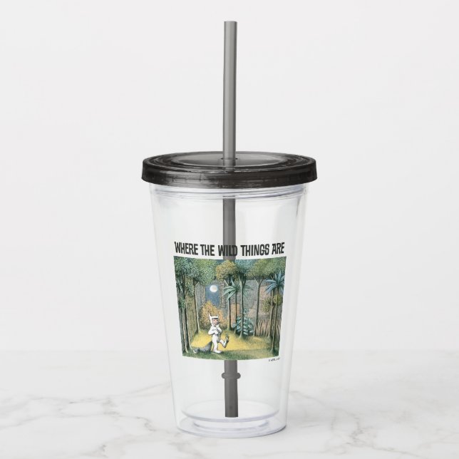 Where The Wild Things Are | Scene 4 Acrylic Tumbler (Front)