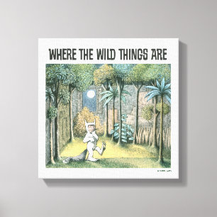Where The Wild Things Are   Scene 4 Canvas Print