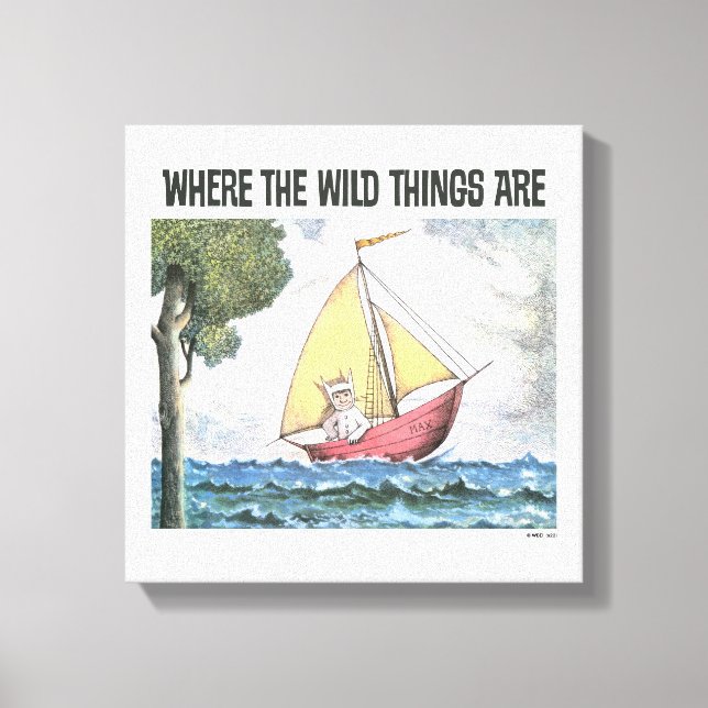Where The Wild Things Are | Scene 5 Canvas Print (Front)