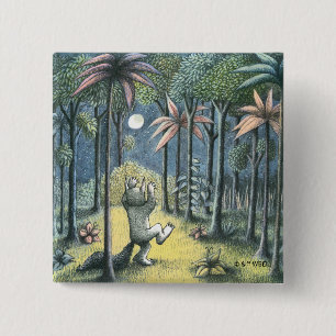 Where The Wild Things Are   Scene 6 15 Cm Square Badge